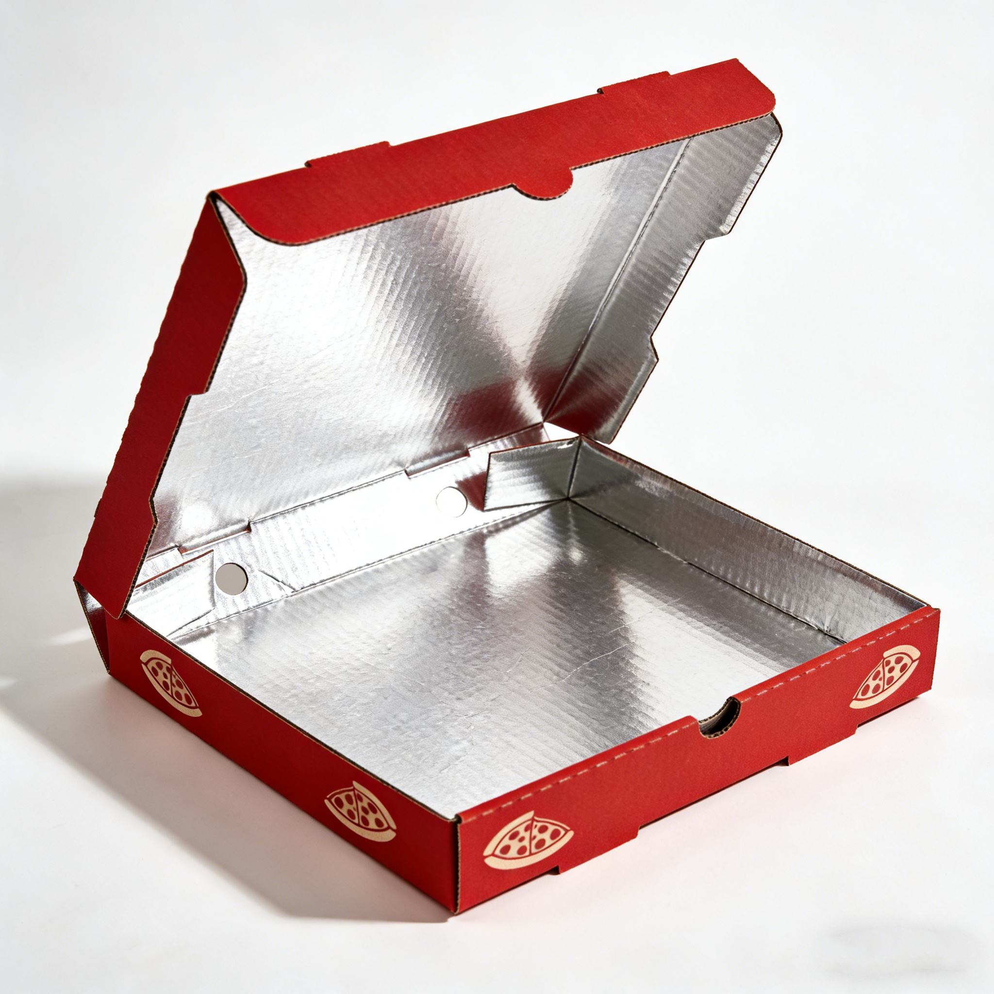 Custom Pizza Boxes with Internal Insulated Foil Lining
