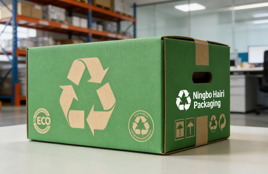 Eco friendly fruit box options and recyclable materials