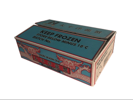 Custom Wax-Coated Corrugated Boxes for Frozen Meat & Seafood Transport with Superior Moisture Protection & Custom Logo Options
